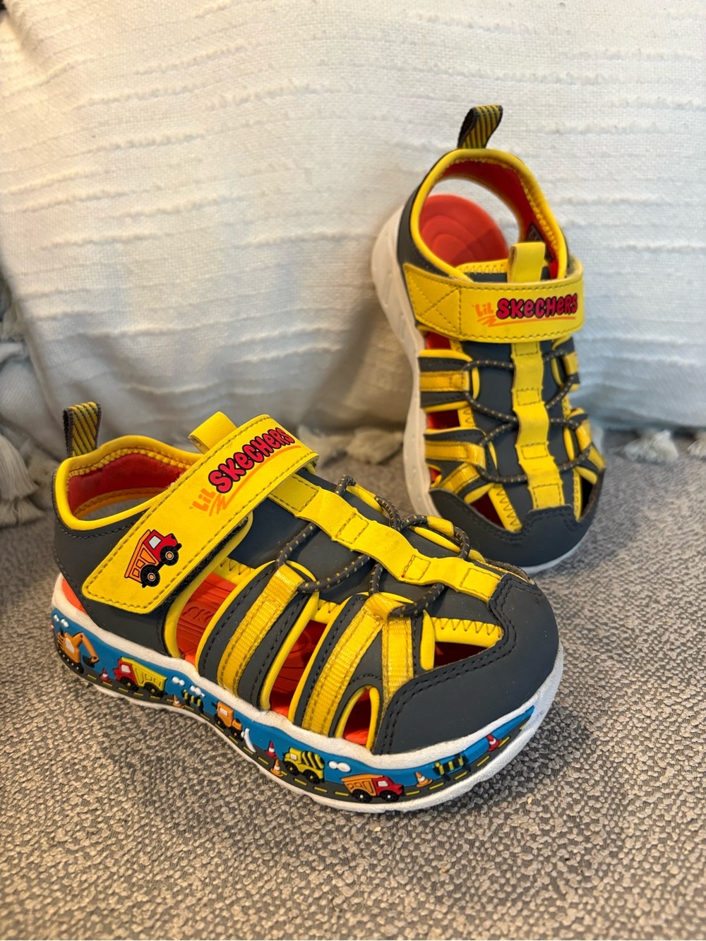 Skechers Construction Theme Sandals 🚧
